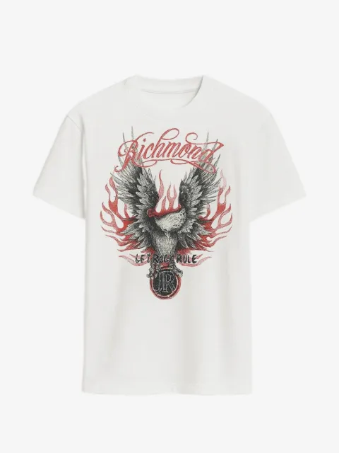 John Richmond graphic-print T-shirt