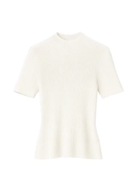 John Richmond ribbed short-sleeve top