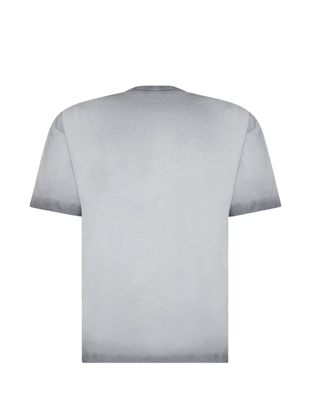 John Richmond T-shirt met patchwork Grijs