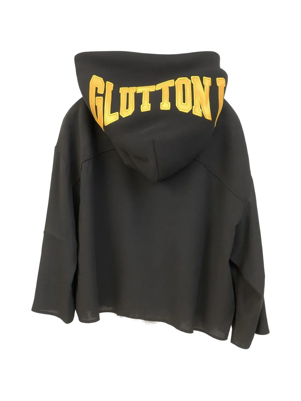 John Richmond Hoodie met kant Zwart