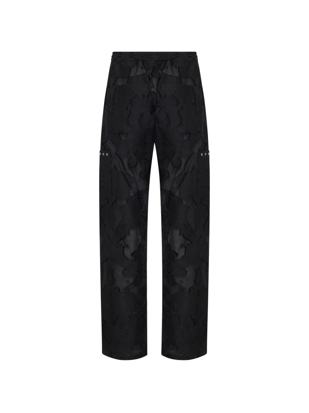 John Richmond Broek met ringlet Zwart