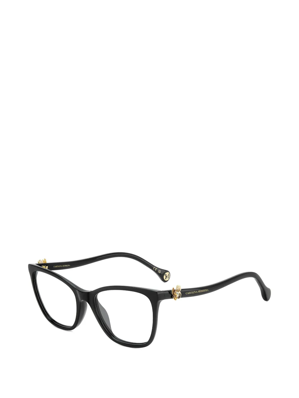 Carolina Herrera Bril met cat-eye montuur Zwart