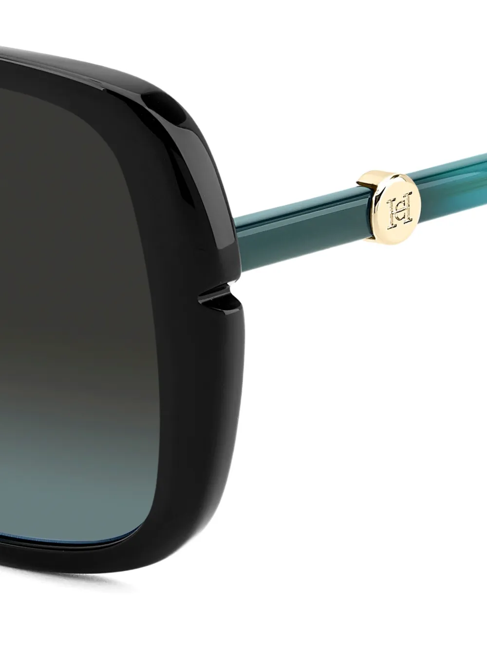  Carolina Herrera Square-frame Sunglasses - Black 