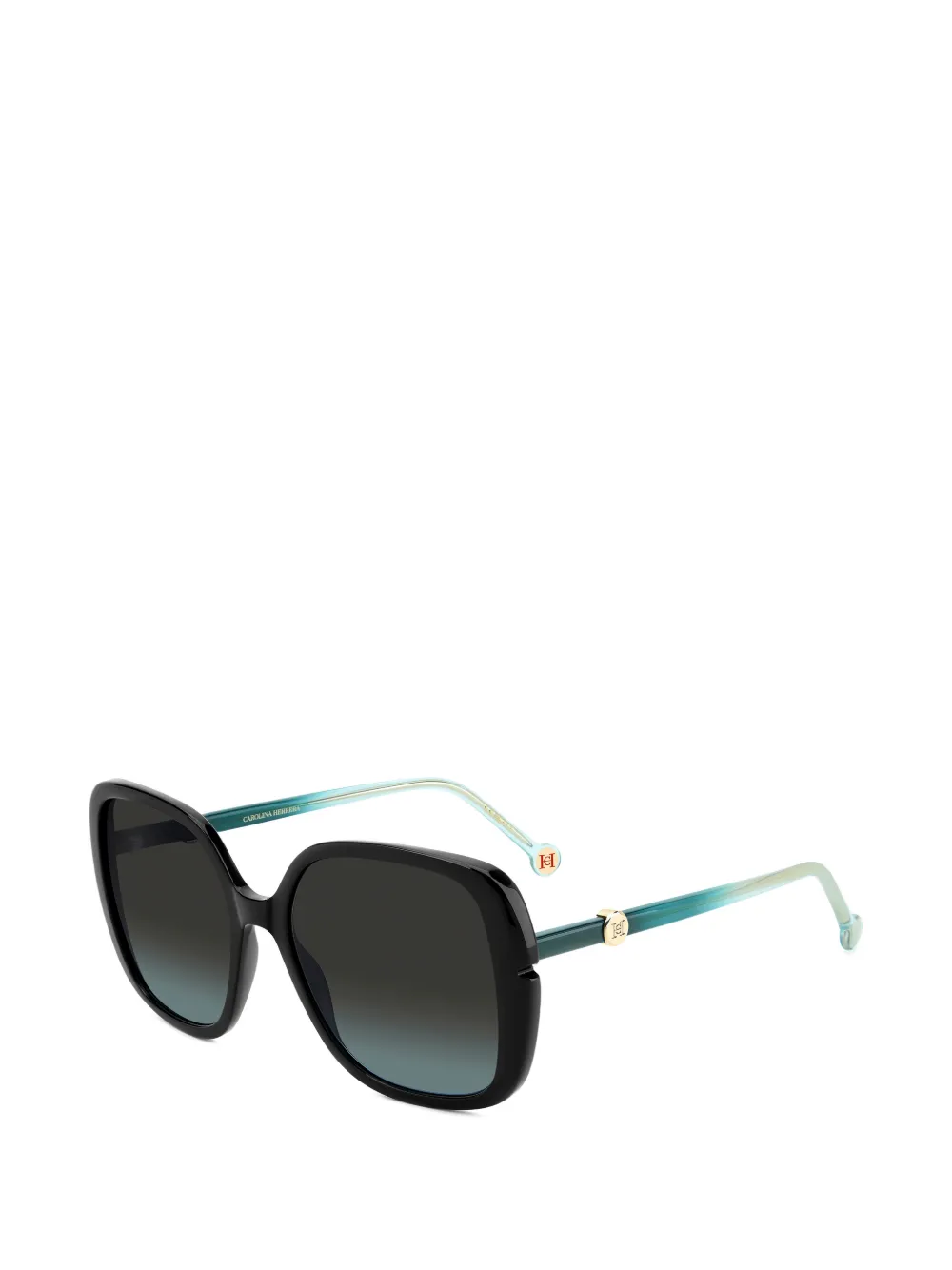  Carolina Herrera Square-frame Sunglasses - Black 