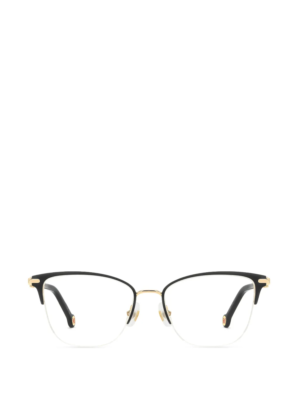 Carolina Herrera logo-detail glasses - Nero