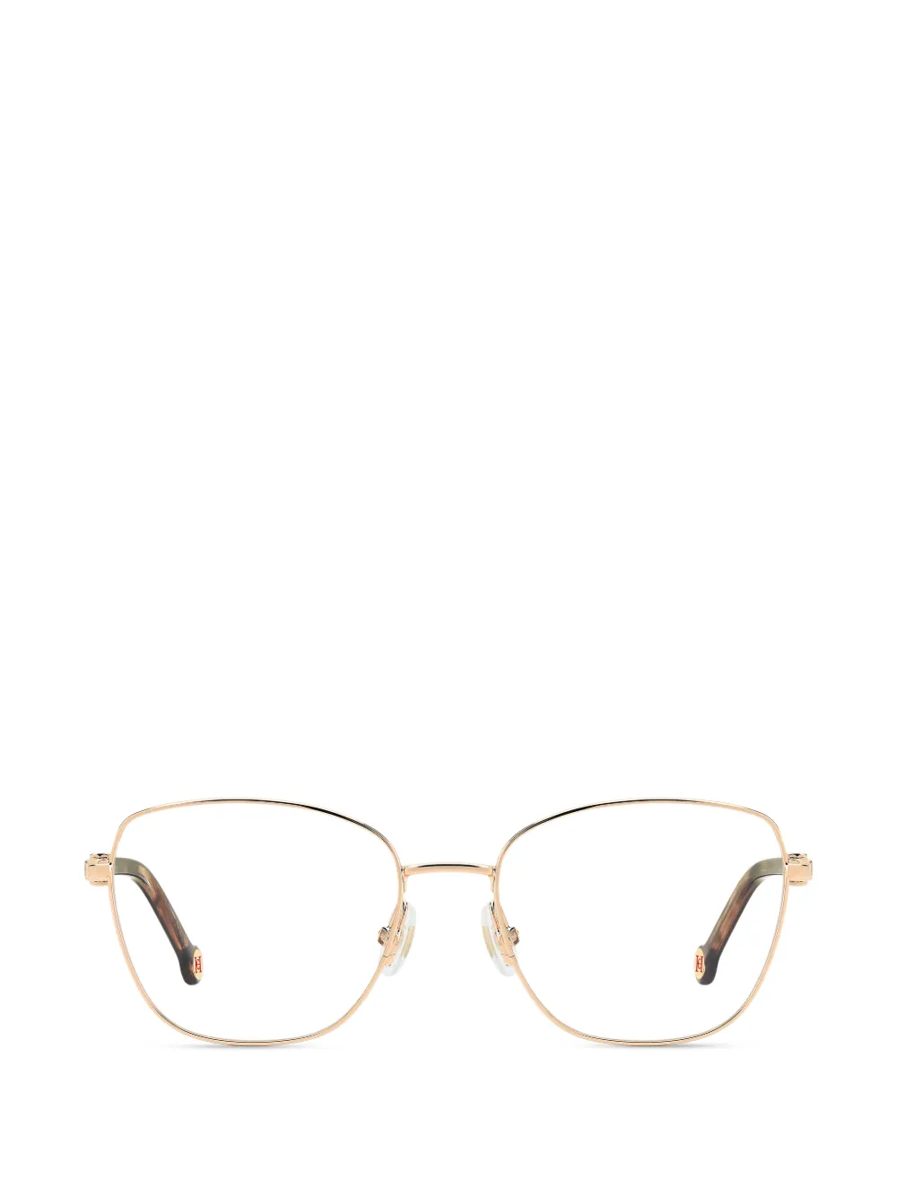 Carolina Herrera geometric-frame glasses - Oro
