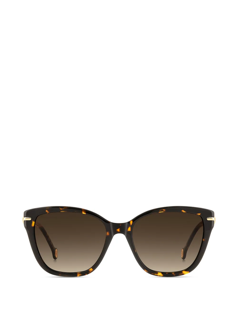 Carolina Herrera cat-eye-frame sunglasses - Marrone