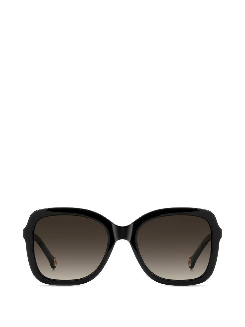 Carolina Herrera oversized-frame sunglasses - Nero