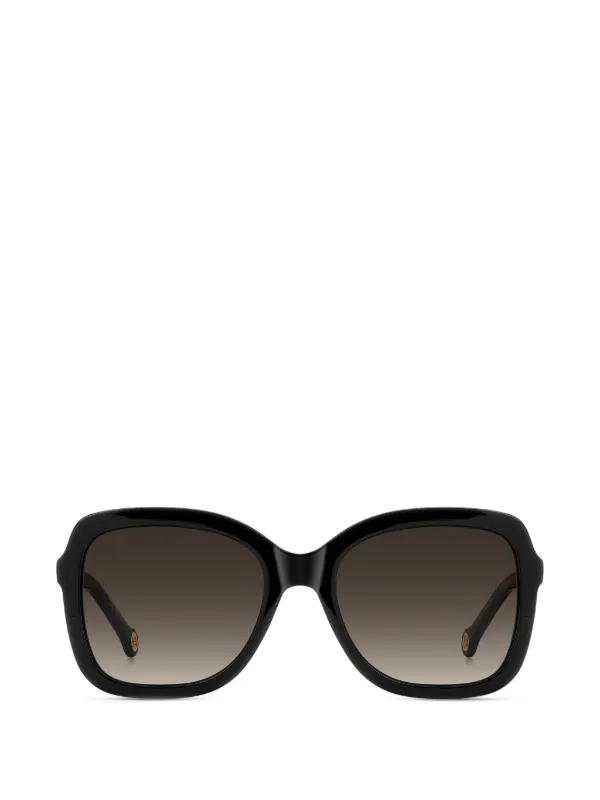 Carolina Herrera Oversized-frame Sunglasses in Black
