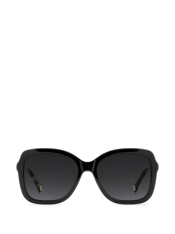 Carolina Herrera Oversized-frame Sunglasses in Black