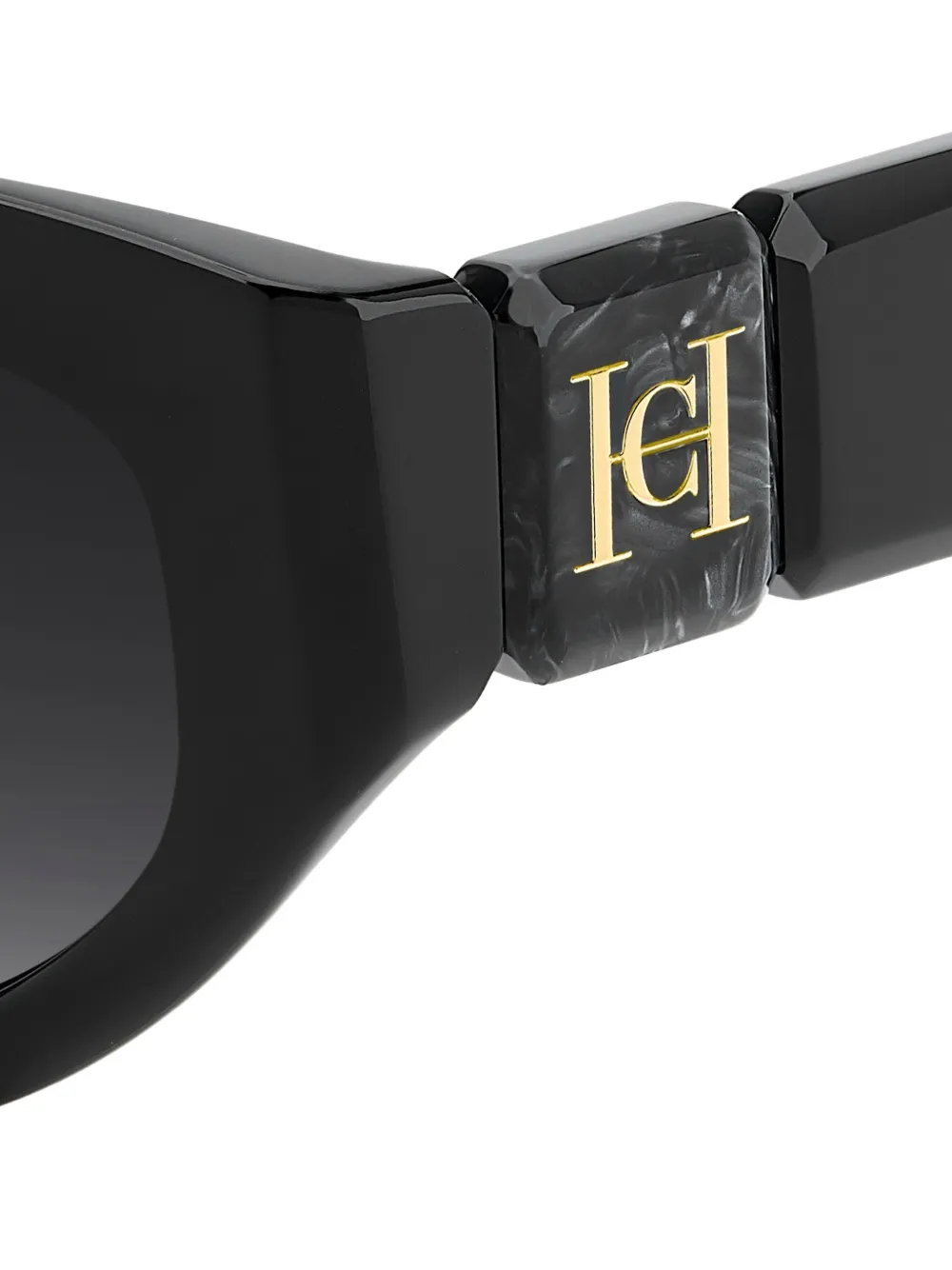 Carolina Herrera Zonnebril met cat-eye montuur Zwart