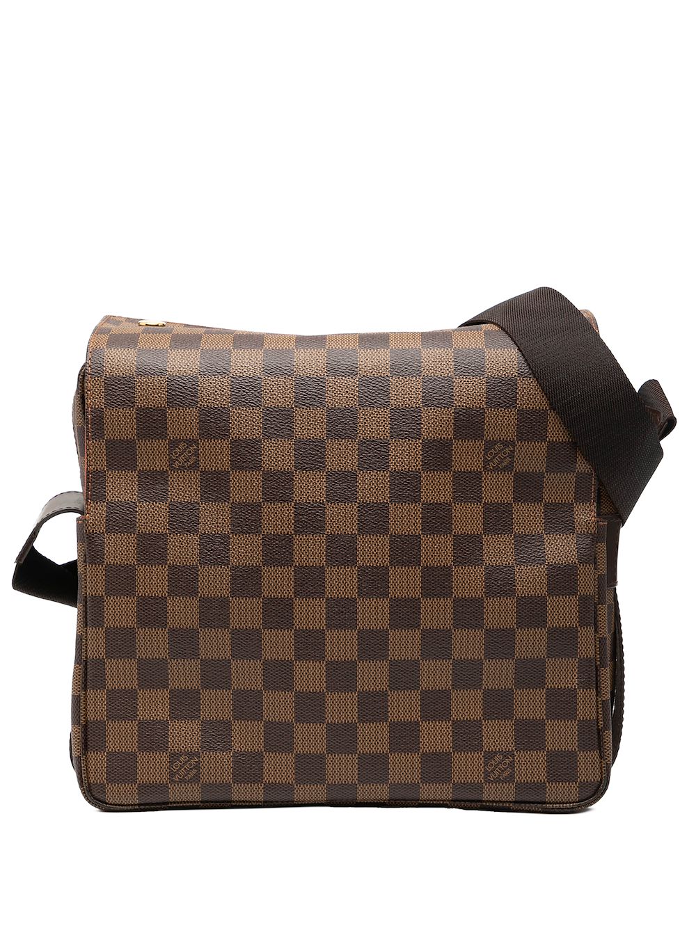 Louis Vuitton Pre-Owned 2004 Damier Ebene Naviglio crossbody bag - Marrone