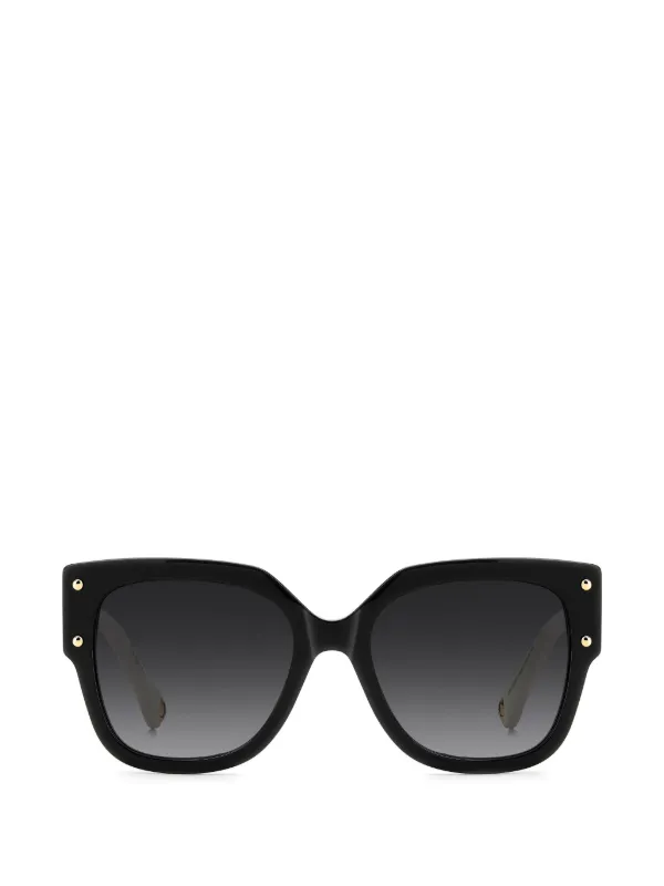 Carolina Herrera Square-frame Sunglasses in Black