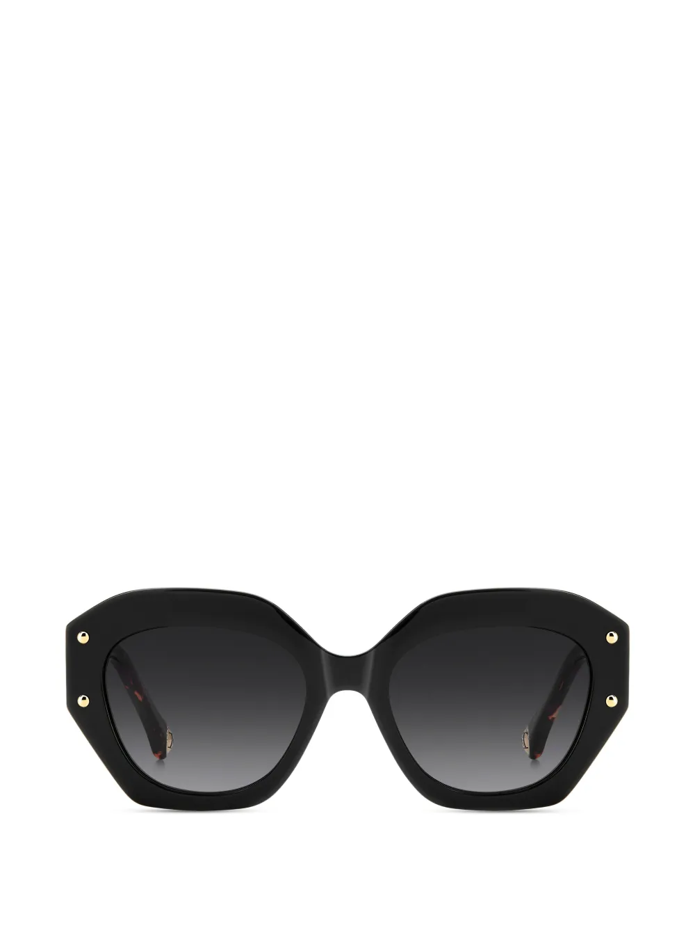 Carolina Herrera geometric-frame sunglasses - Nero