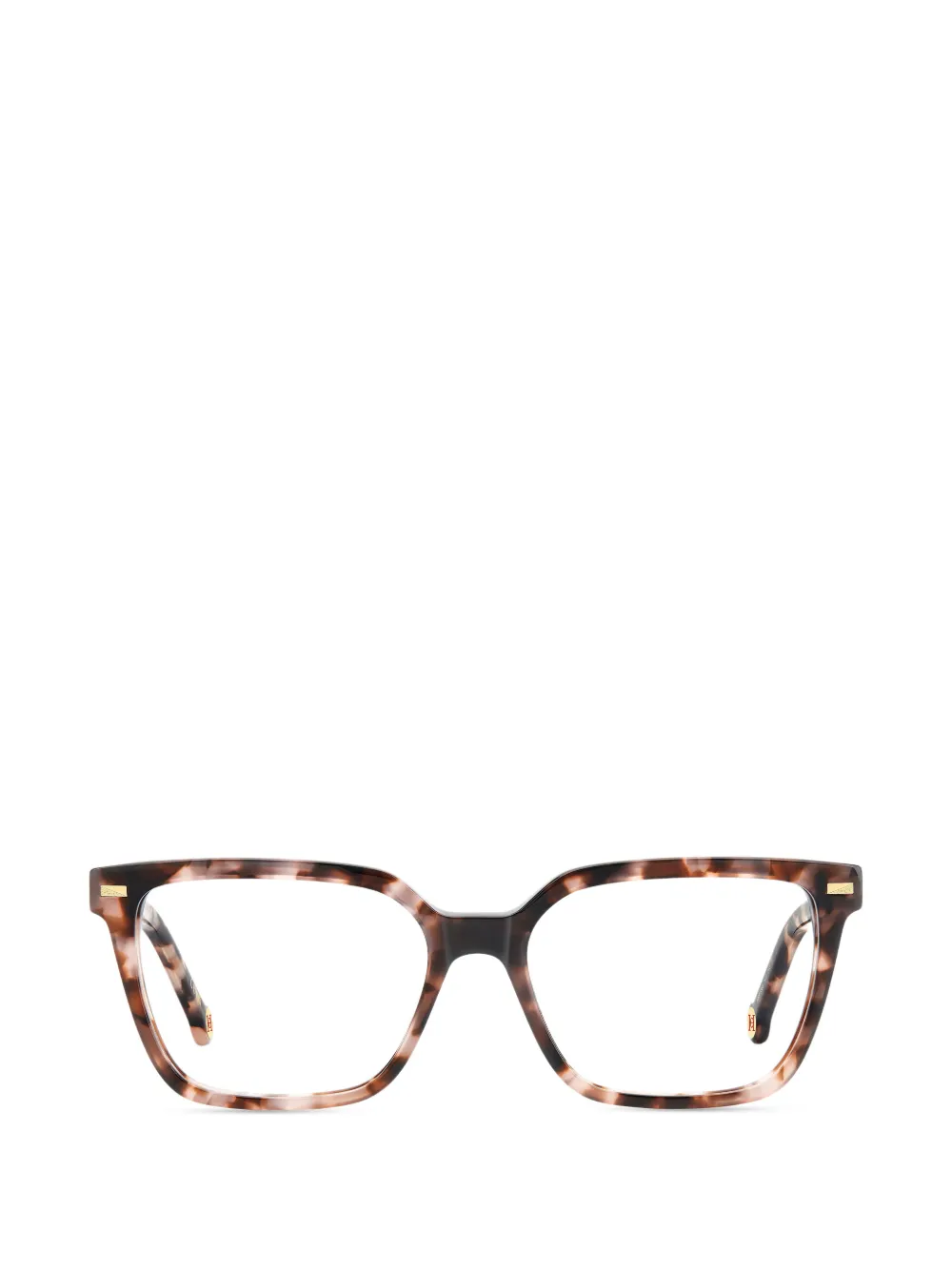Carolina Herrera square-frame glasses - Marrone