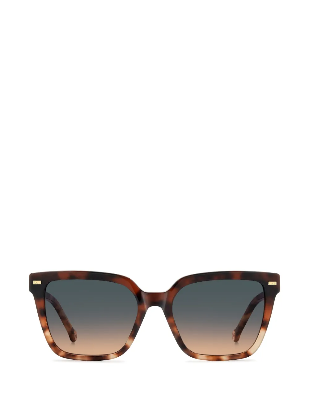 Carolina Herrera square-frame sunglasses - Marrone