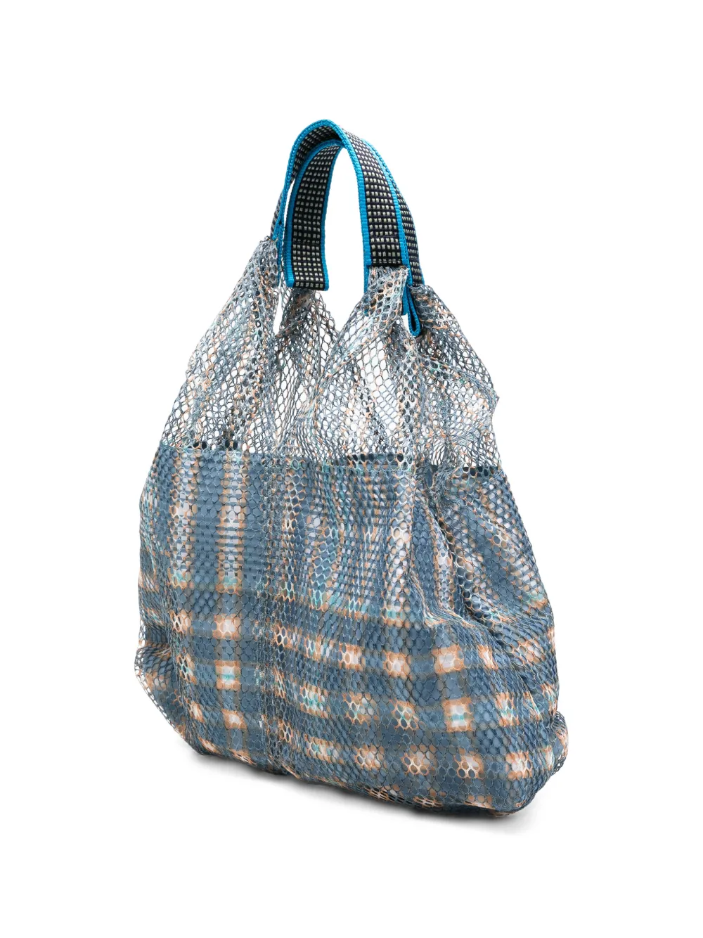  épice Elvizer S Check Shoulder Bag - Blue 