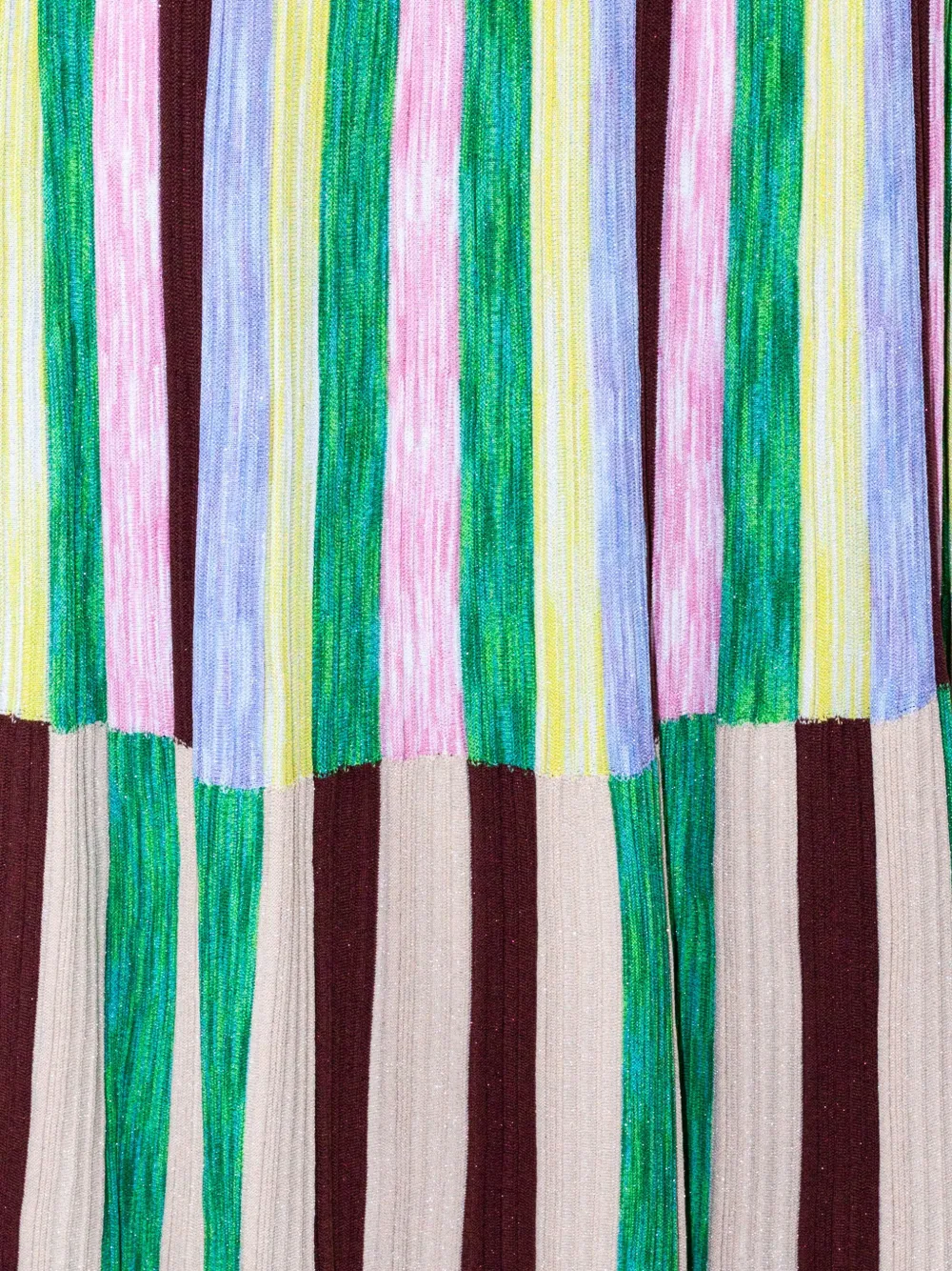 Striped V-Neck Dress