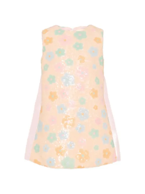 Simonetta floral sleeveless dress