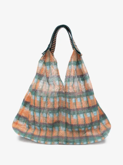 Épice Udaipur check tote bag