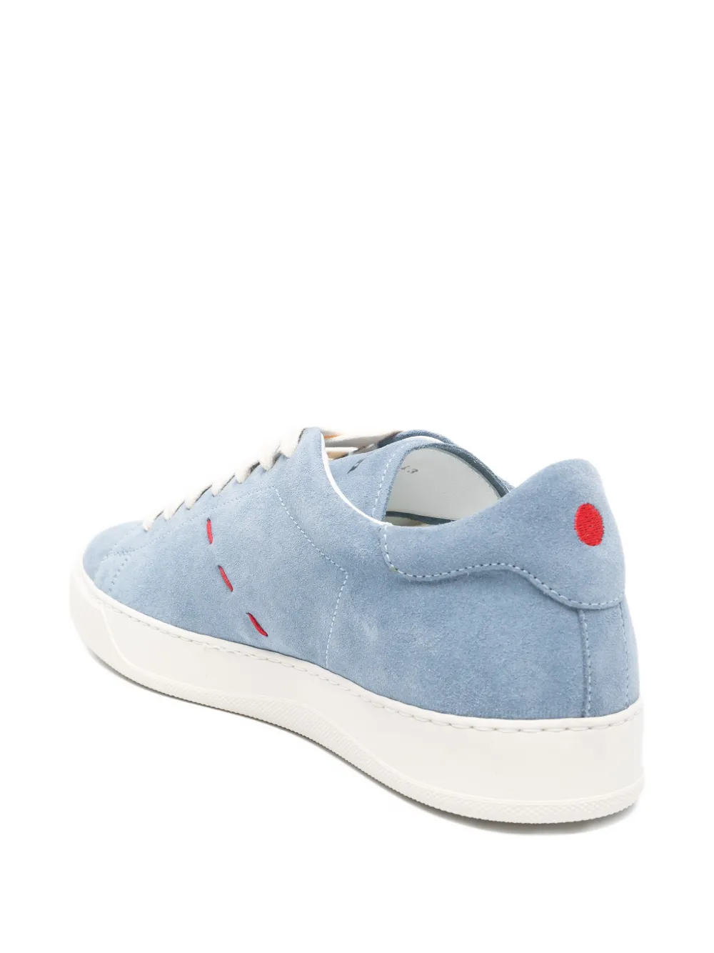 Kiton Sneakers met stikseldetail Blauw