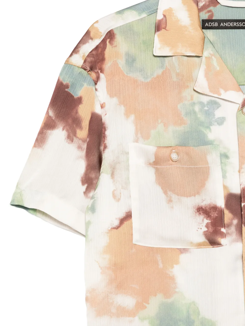  Andersson Bell Short-sleeve Pocket Shirt - Neutrals 