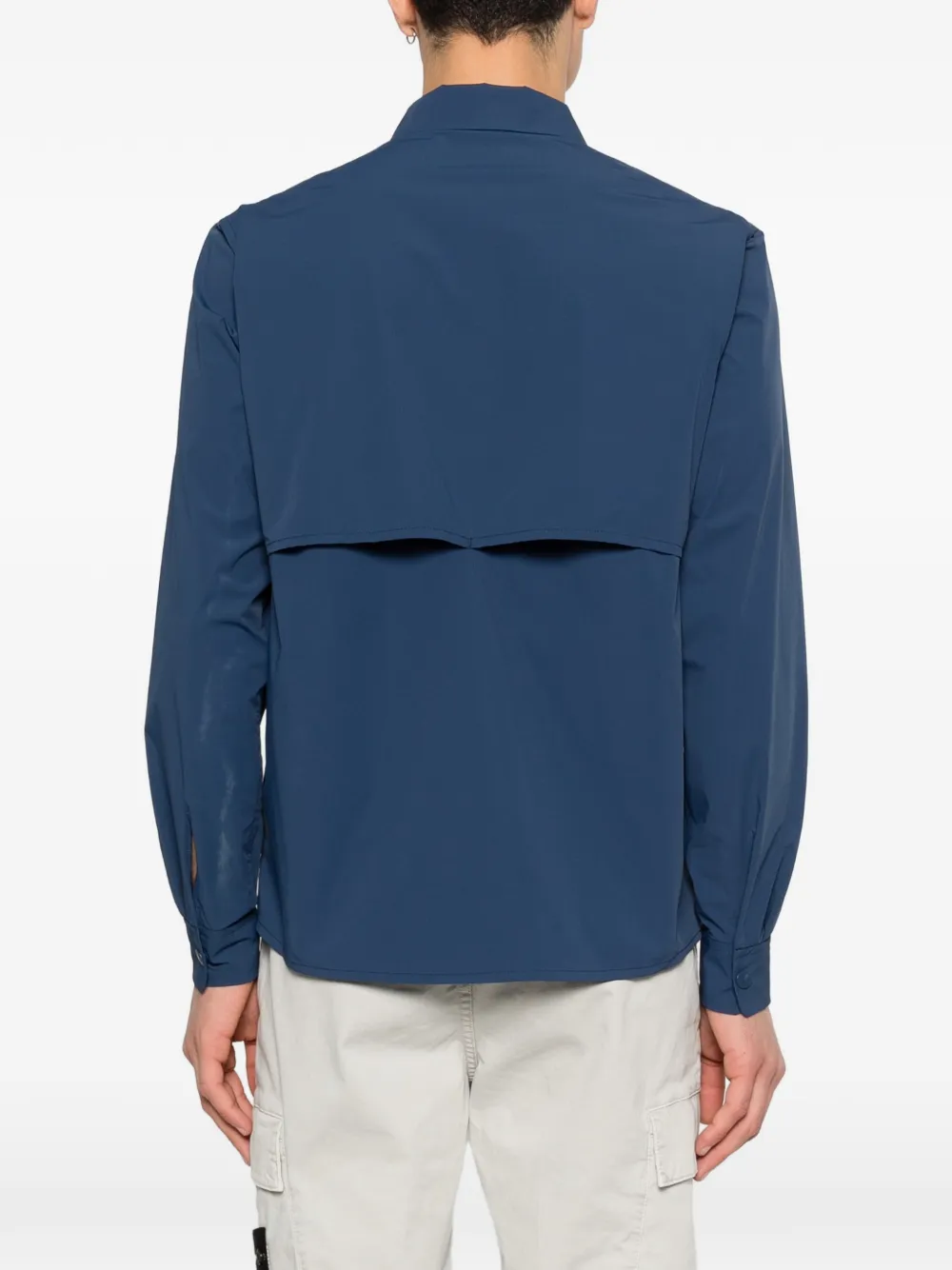 K-Way Shirtjack met logopatch Blauw