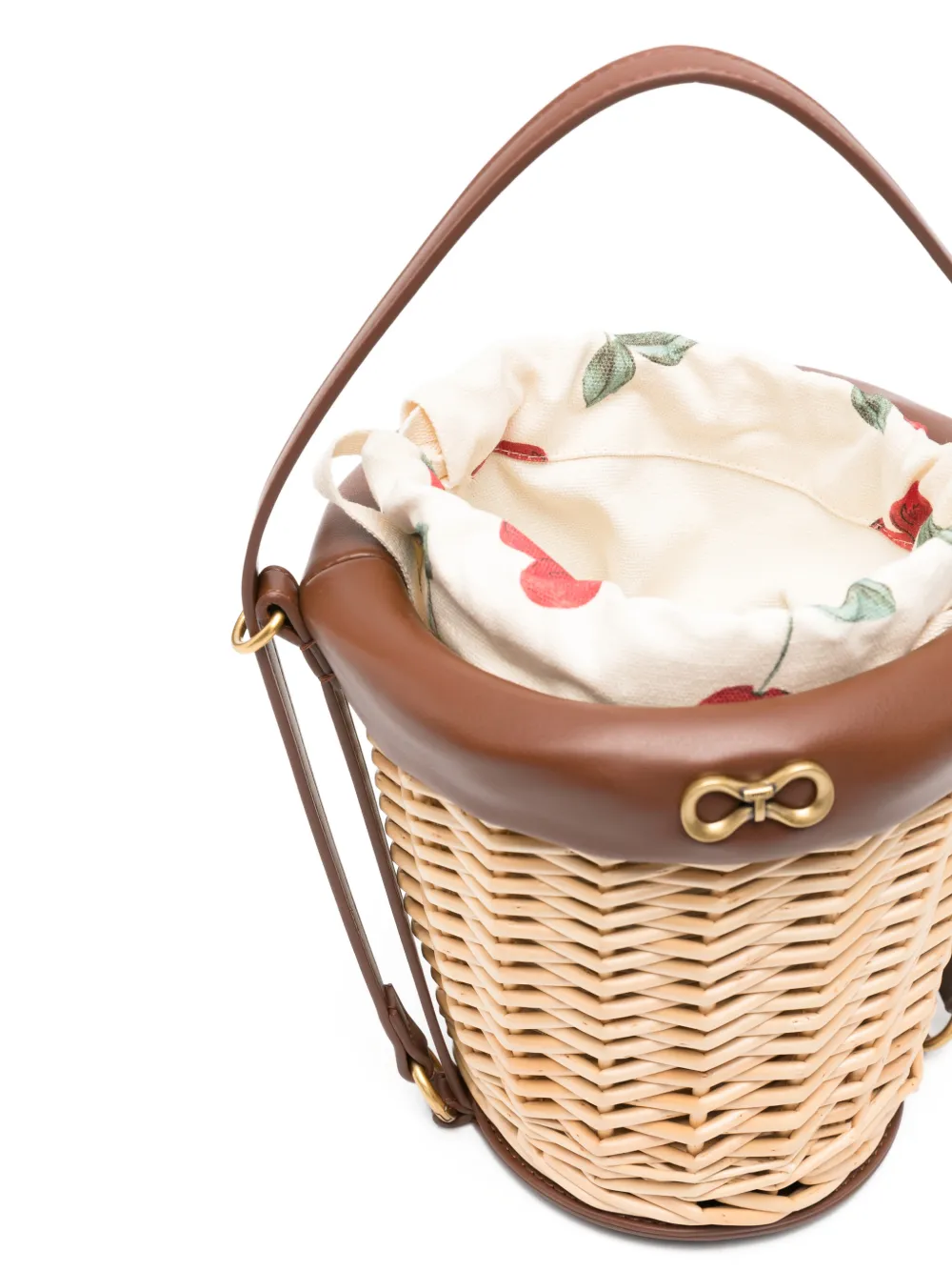 TWINSET Natural bucket-tas Beige
