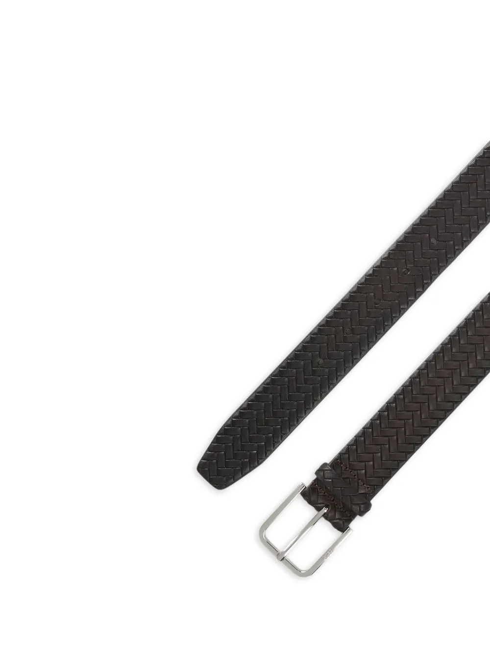  Boss Madison Woven Belt - Brown 