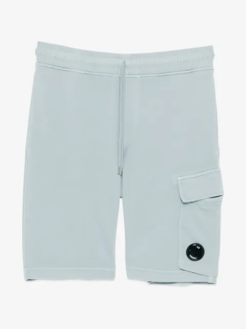 C.P. Company shorts con rayas diagonales
