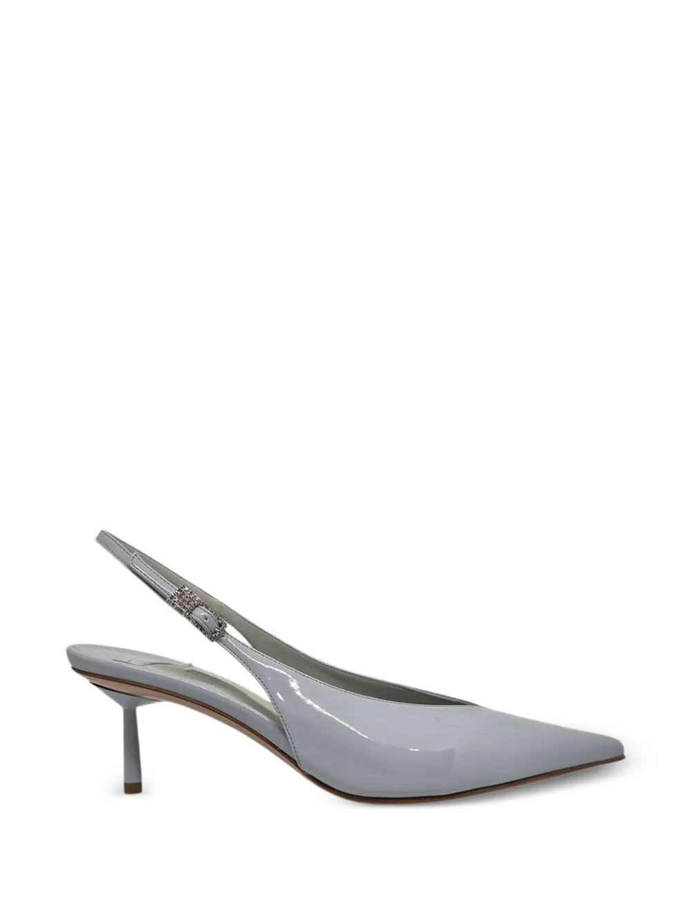Le Silla pointed buckle pumps - Grigio