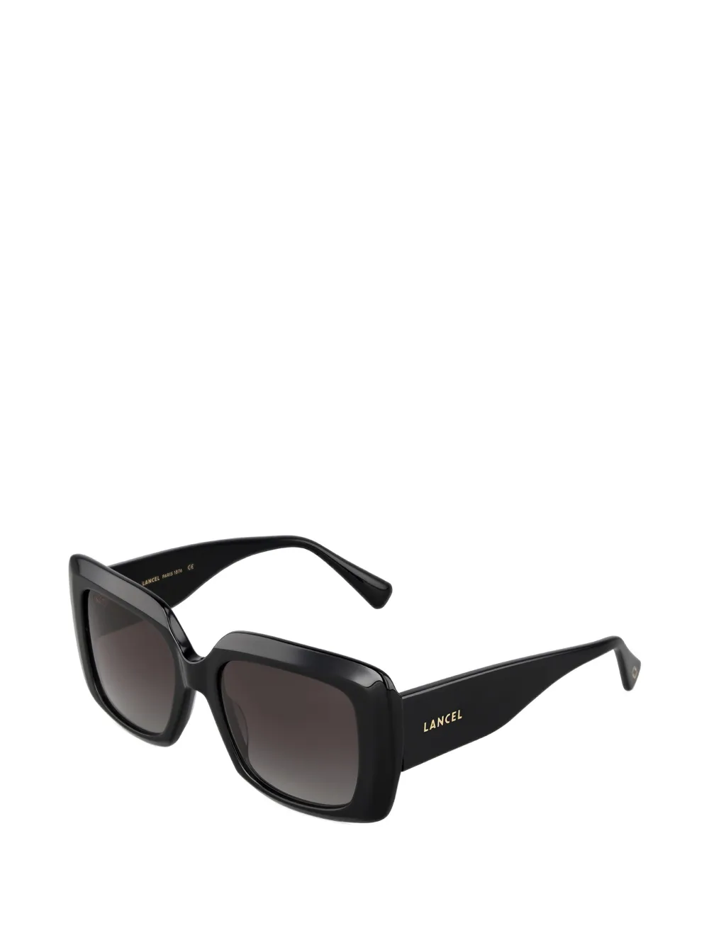 Lancel Clelia zonnebril met vierkant montuur Zwart