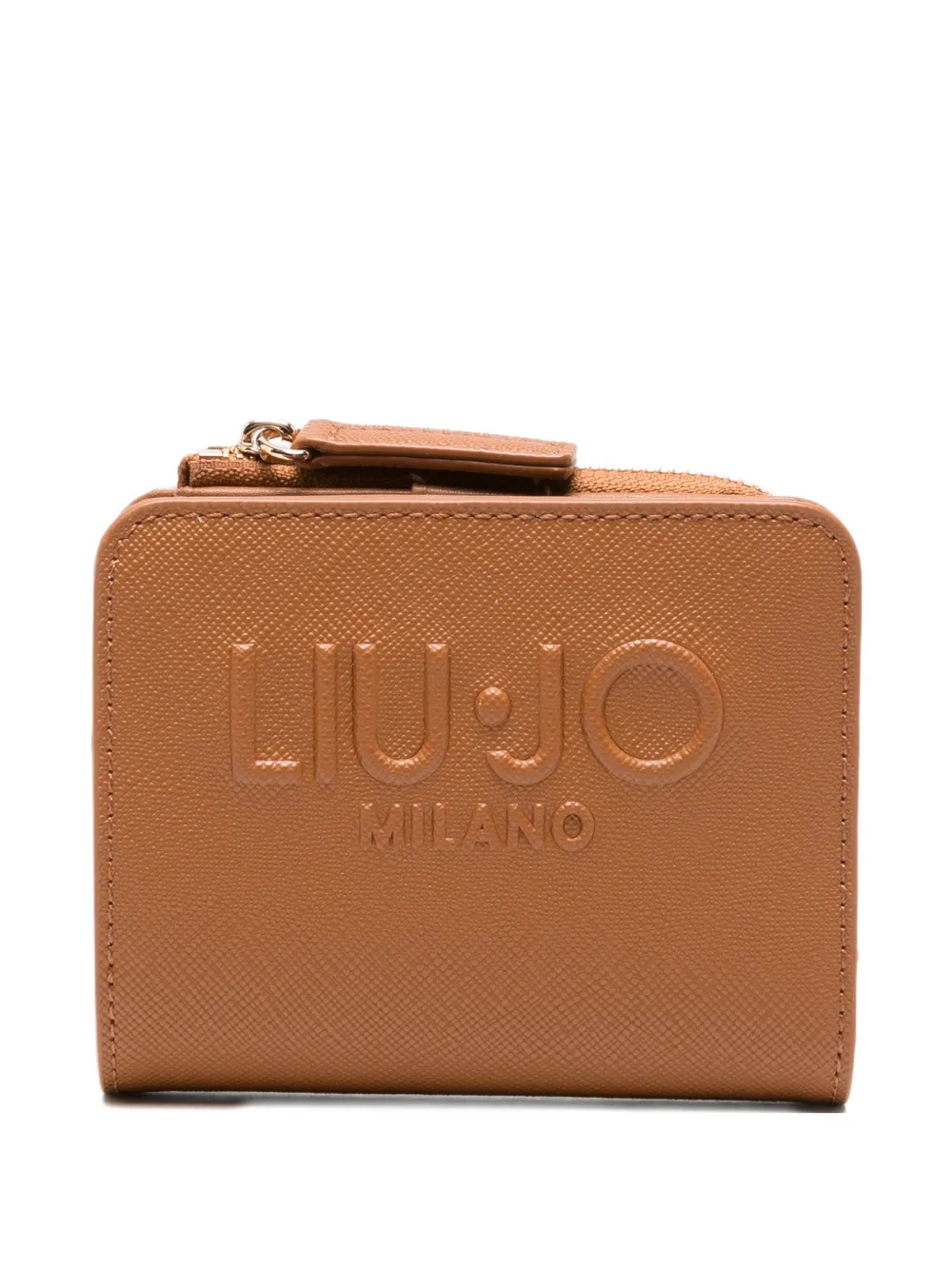 LIU JO logo wallet - Marrone