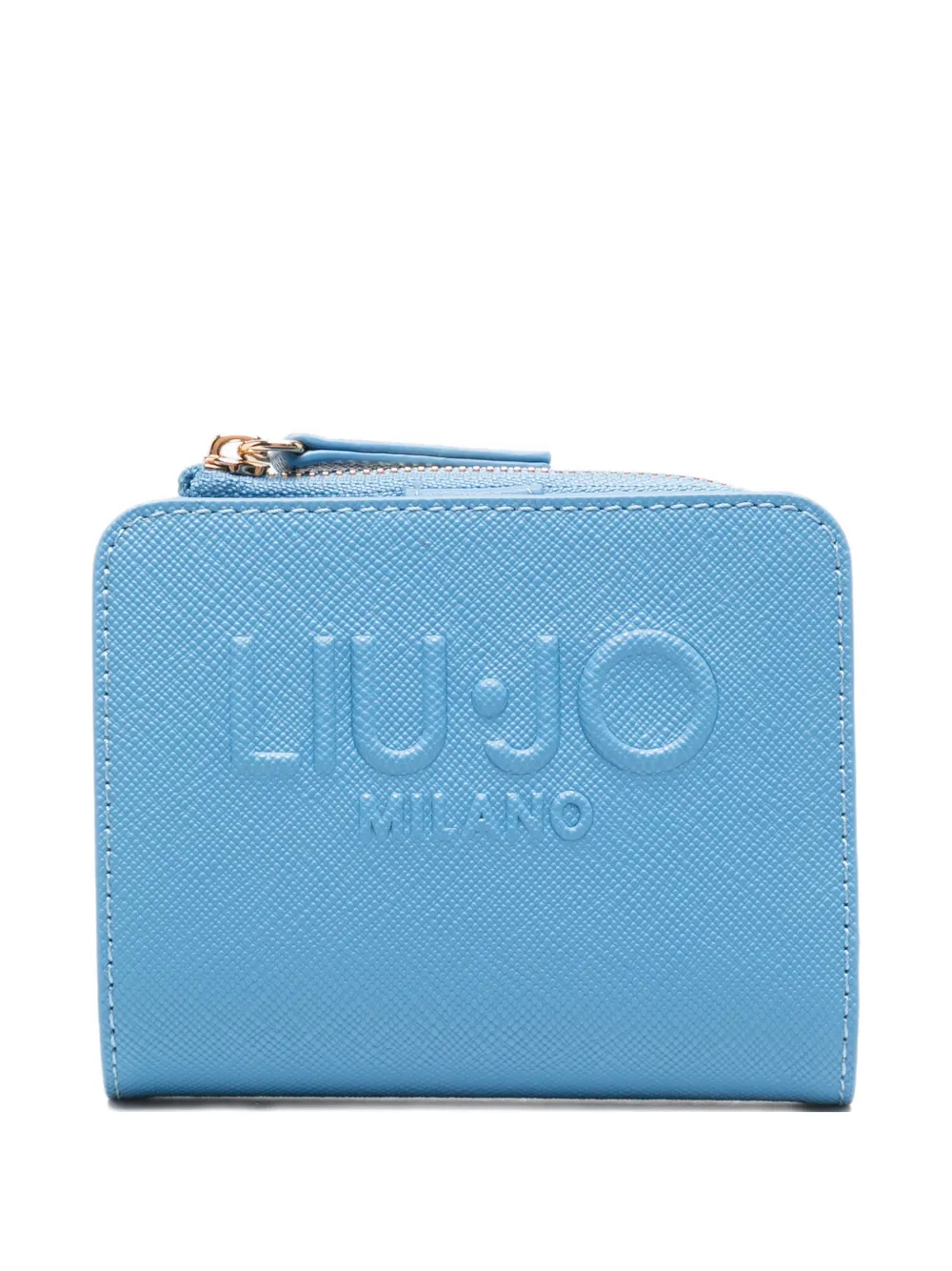 LIU JO embossed wallet - Blu
