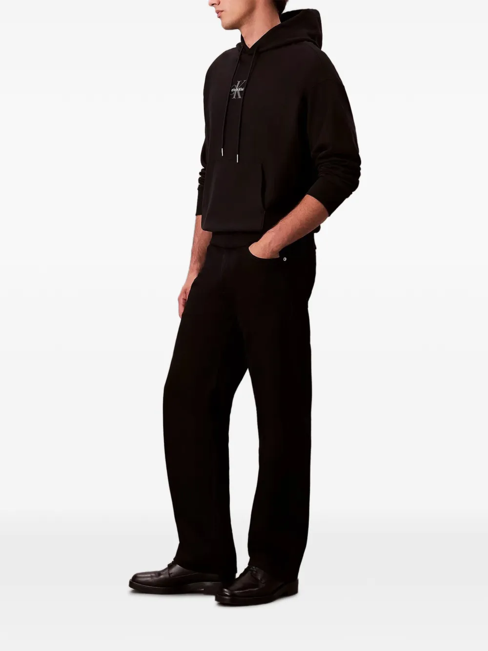 Calvin Klein wide-leg jeans - Nero