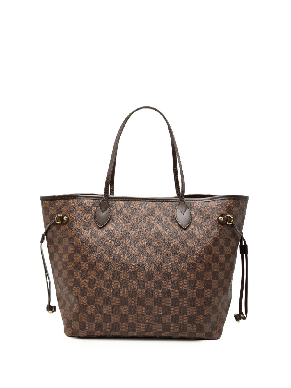 Louis Vuitton Pre-Owned 2009 Damier Ebene Neverfull MM tote bag - Marrone