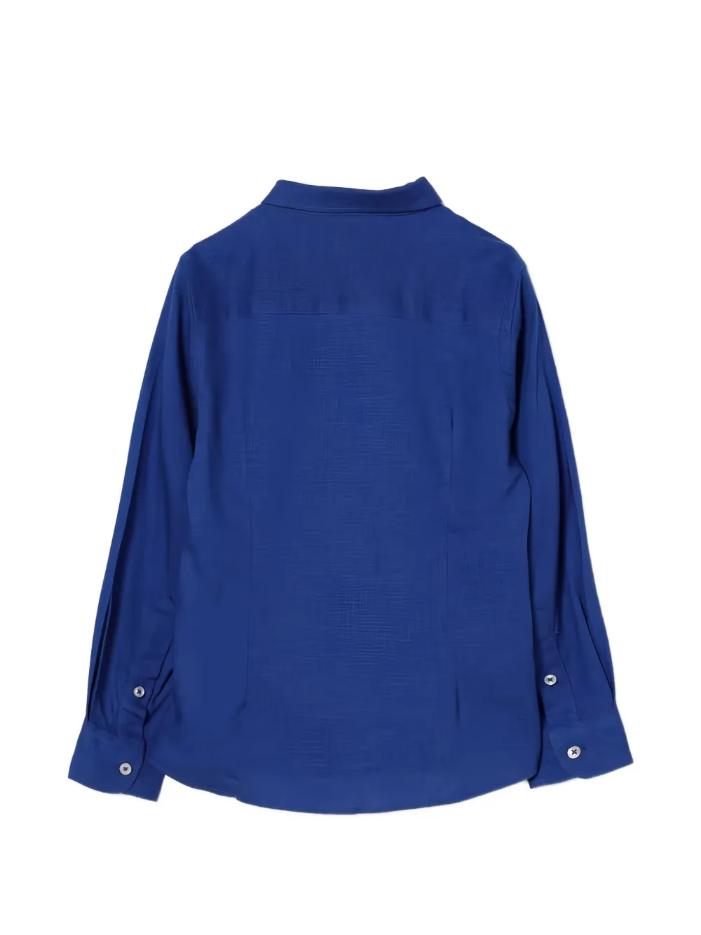  Manuel Ritz Kids Logo-embroidered Shirt - Blue 