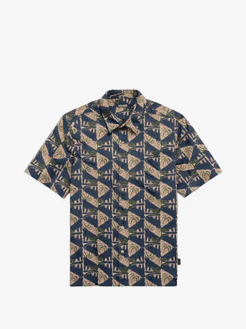 Patagonia patterned short-sleeve shirt