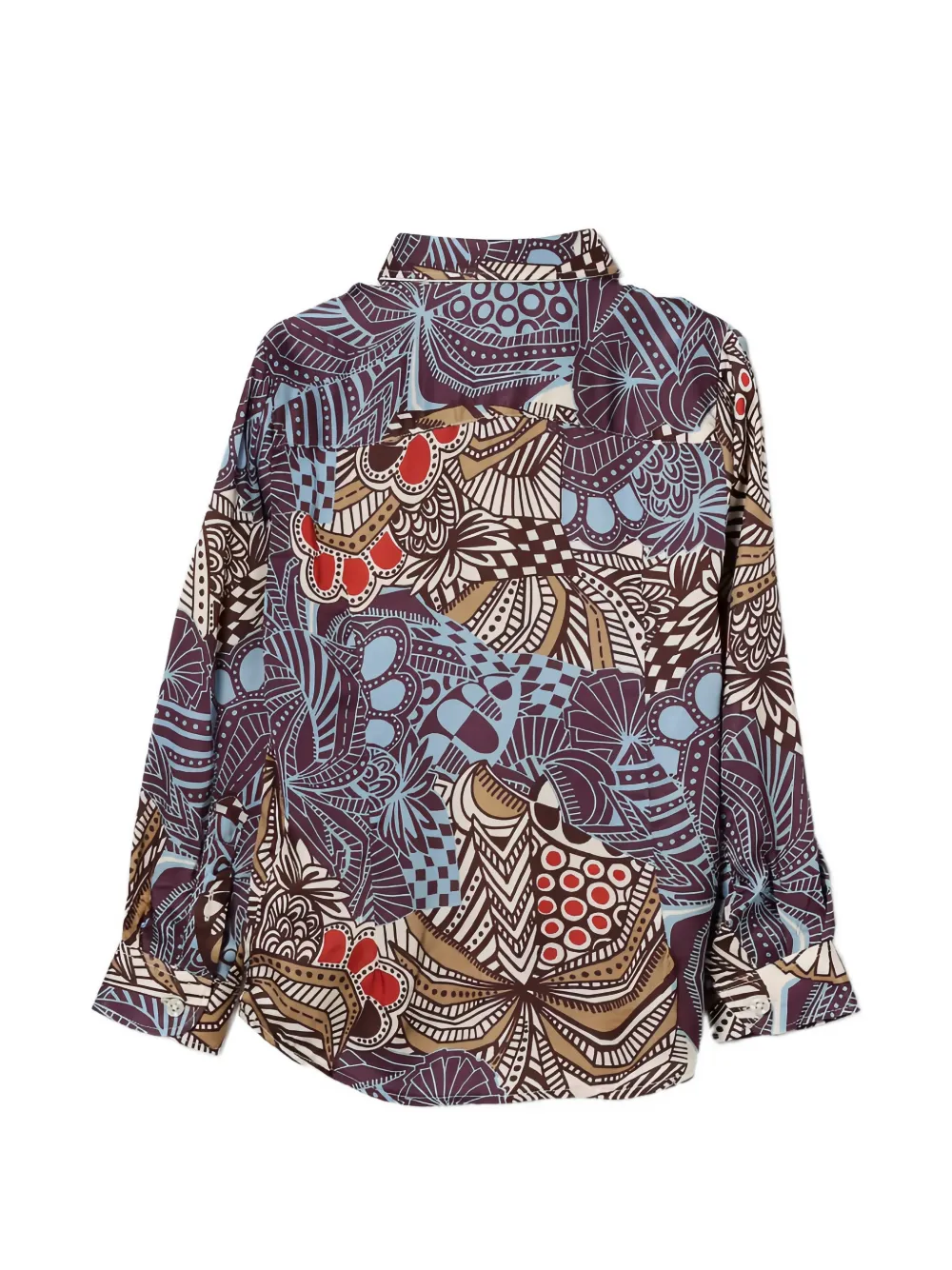 Manuel Ritz Kids printed shirt - Viola