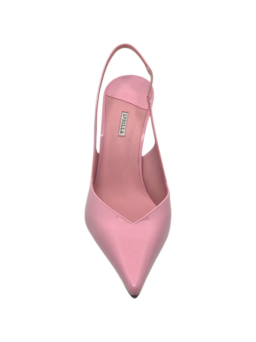 Le Silla Vivienne pointed slingback pumps Roze