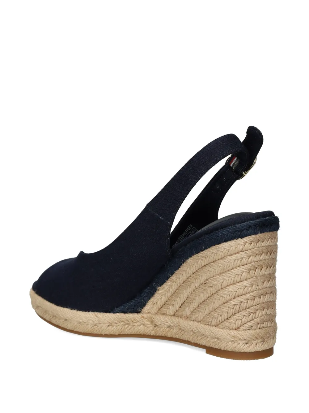 Tommy Hilfiger Espadrilles met geborduurd logo Blauw