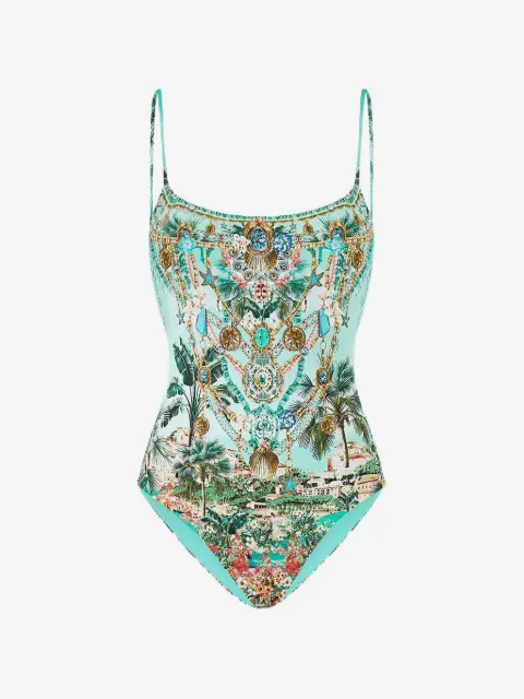 Camilla traje de baño estampado Balearic Bebé