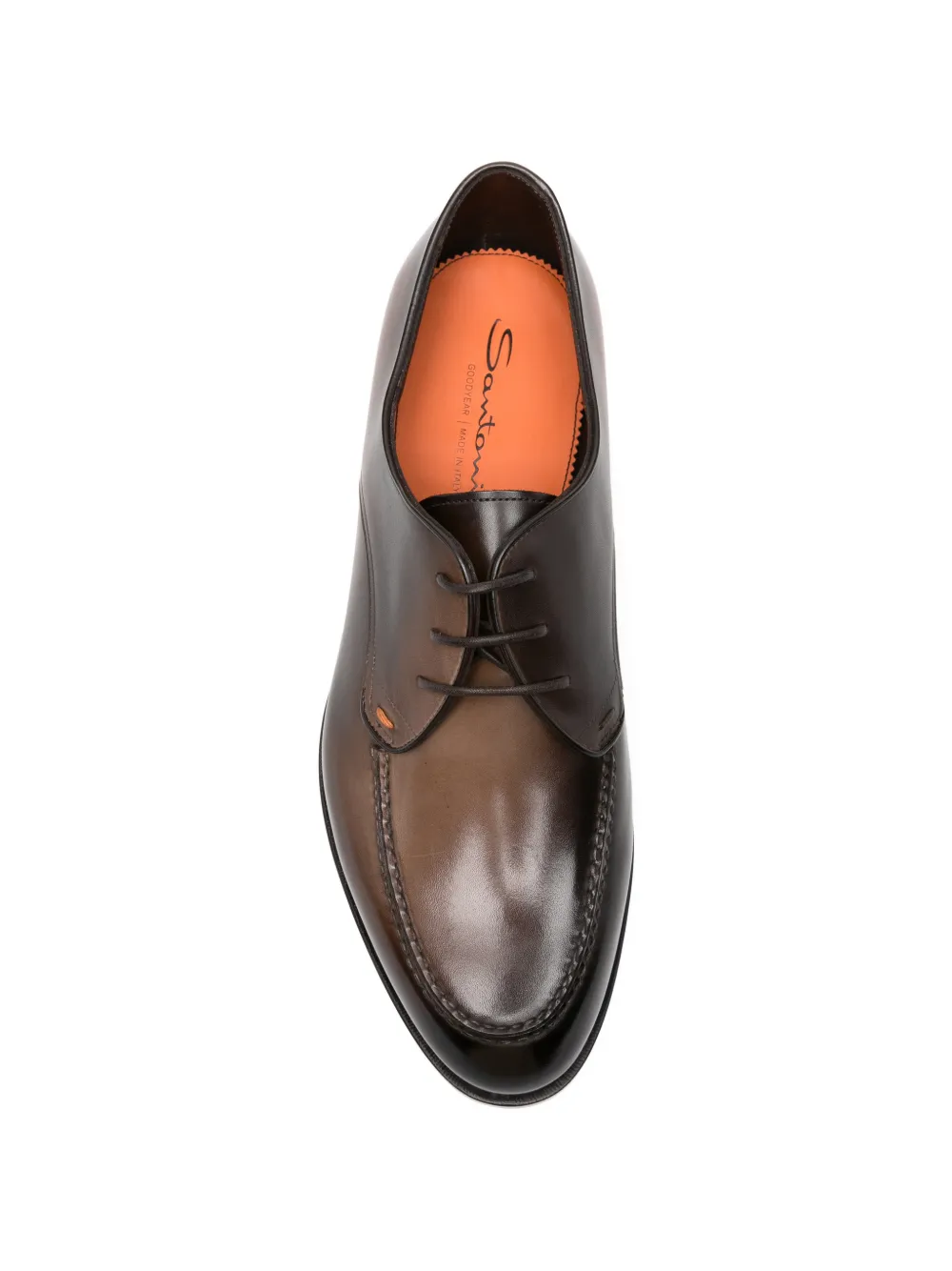 Santoni two-tone derby shoes Bruin