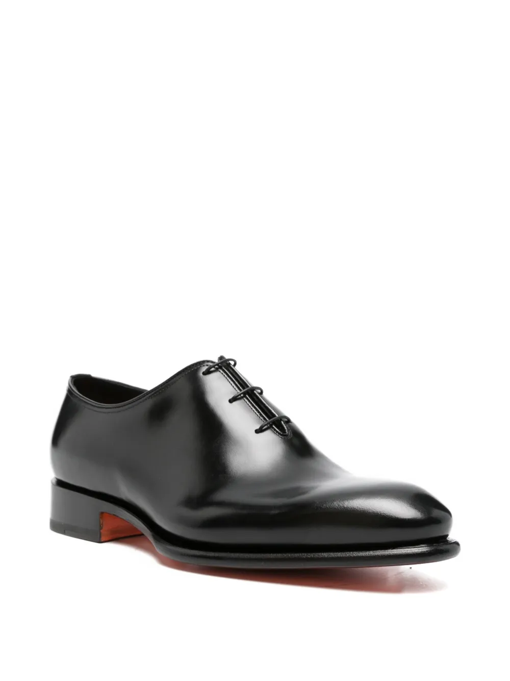 Santoni lace-up oxford shoes Zwart
