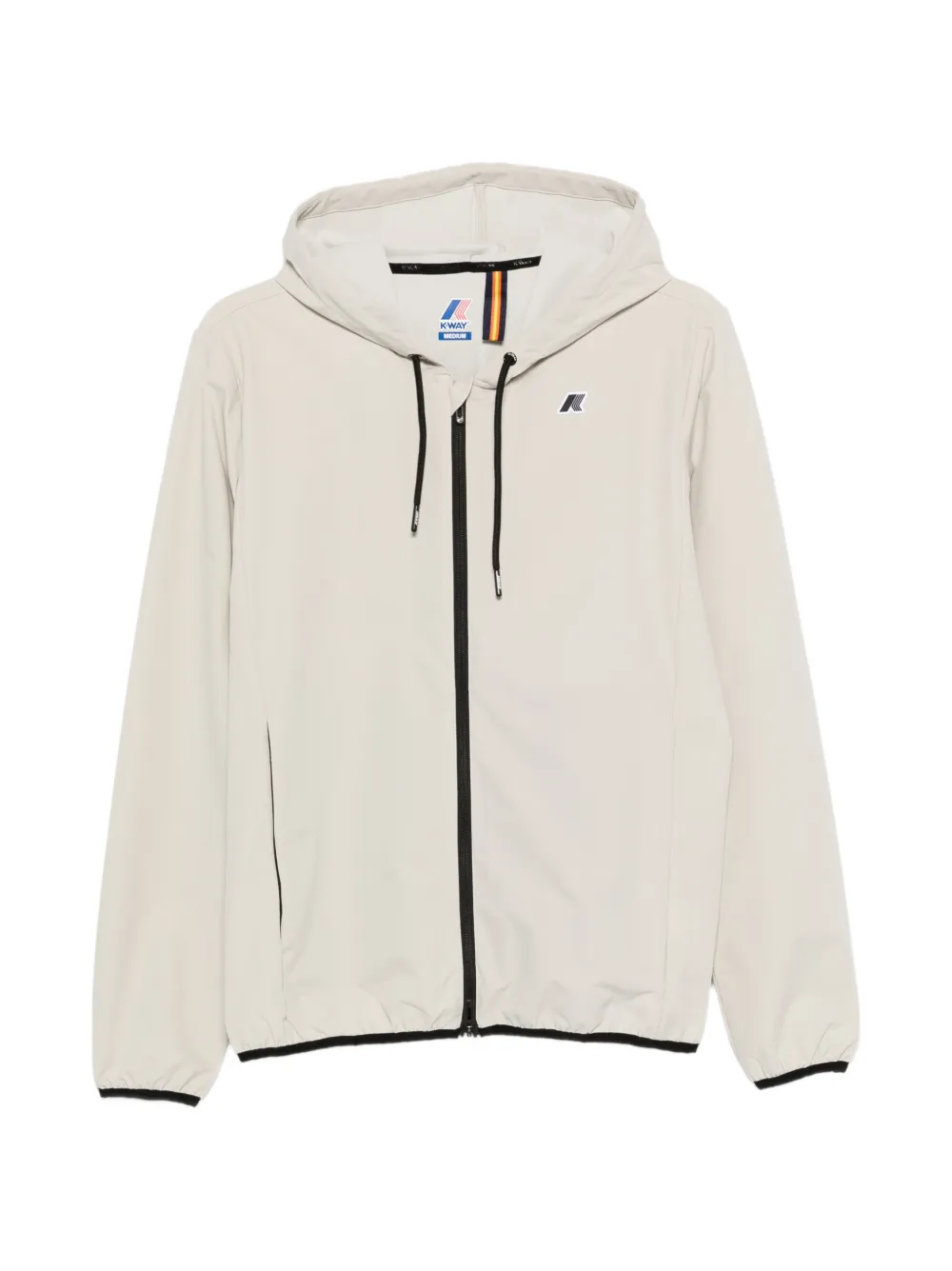 K-Way Journeer zip-up hoodie - Toni neutri