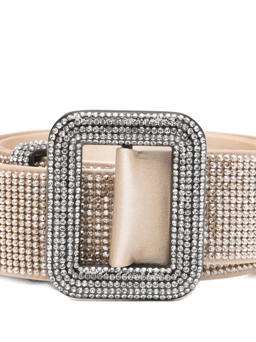 Square-Buckle Embellished Belt