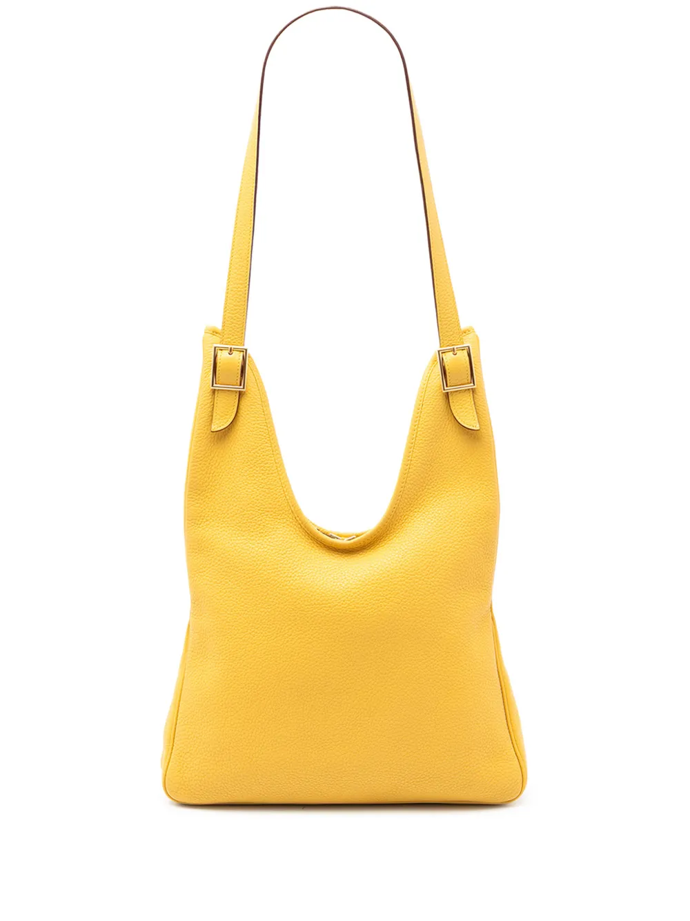 Hermès Pre-Owned 2009 Clemence Massai PM shoulder bag - Giallo