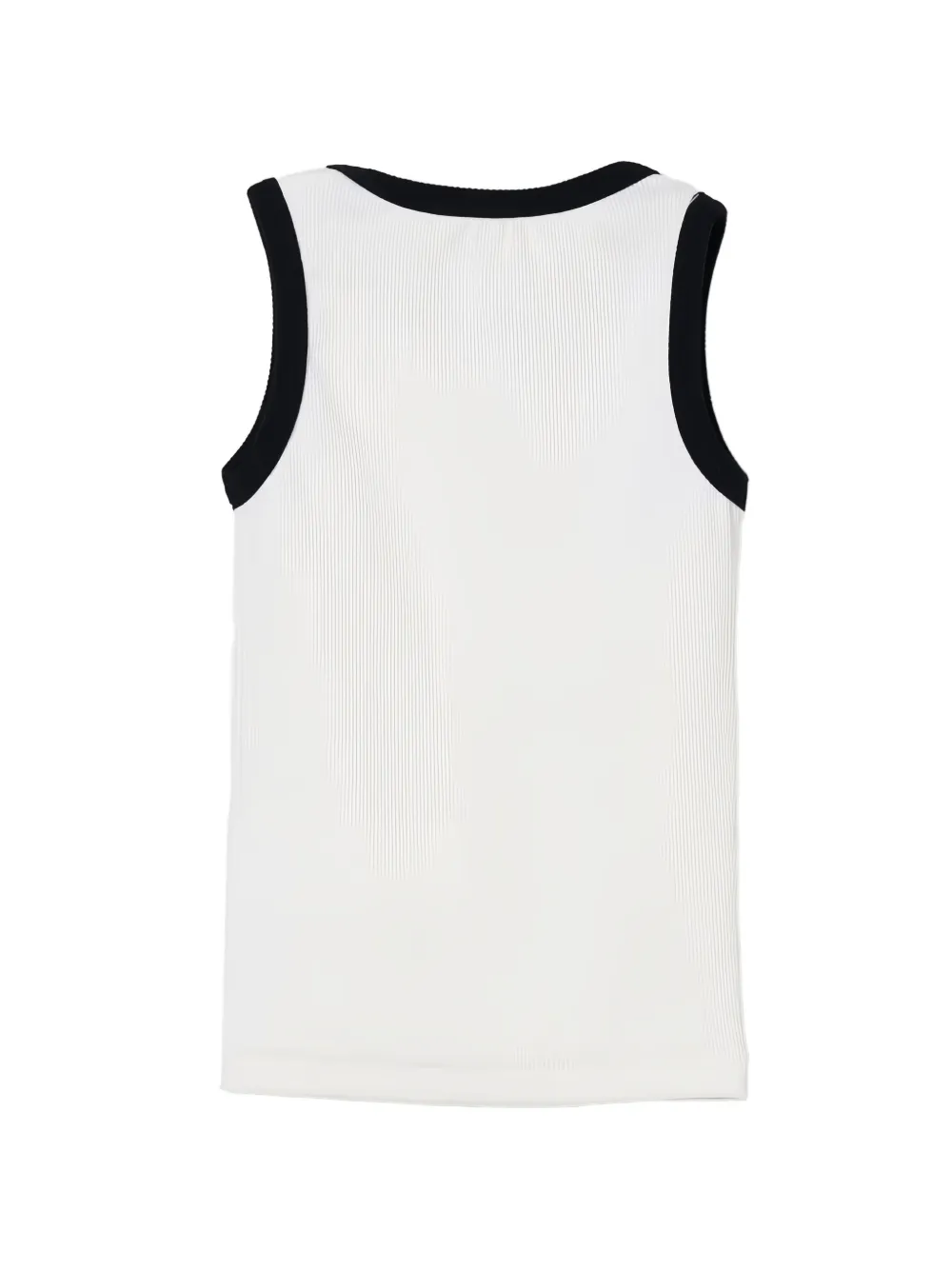  Manuel Ritz Kids Top Con Ribete En Contraste - Blanco 