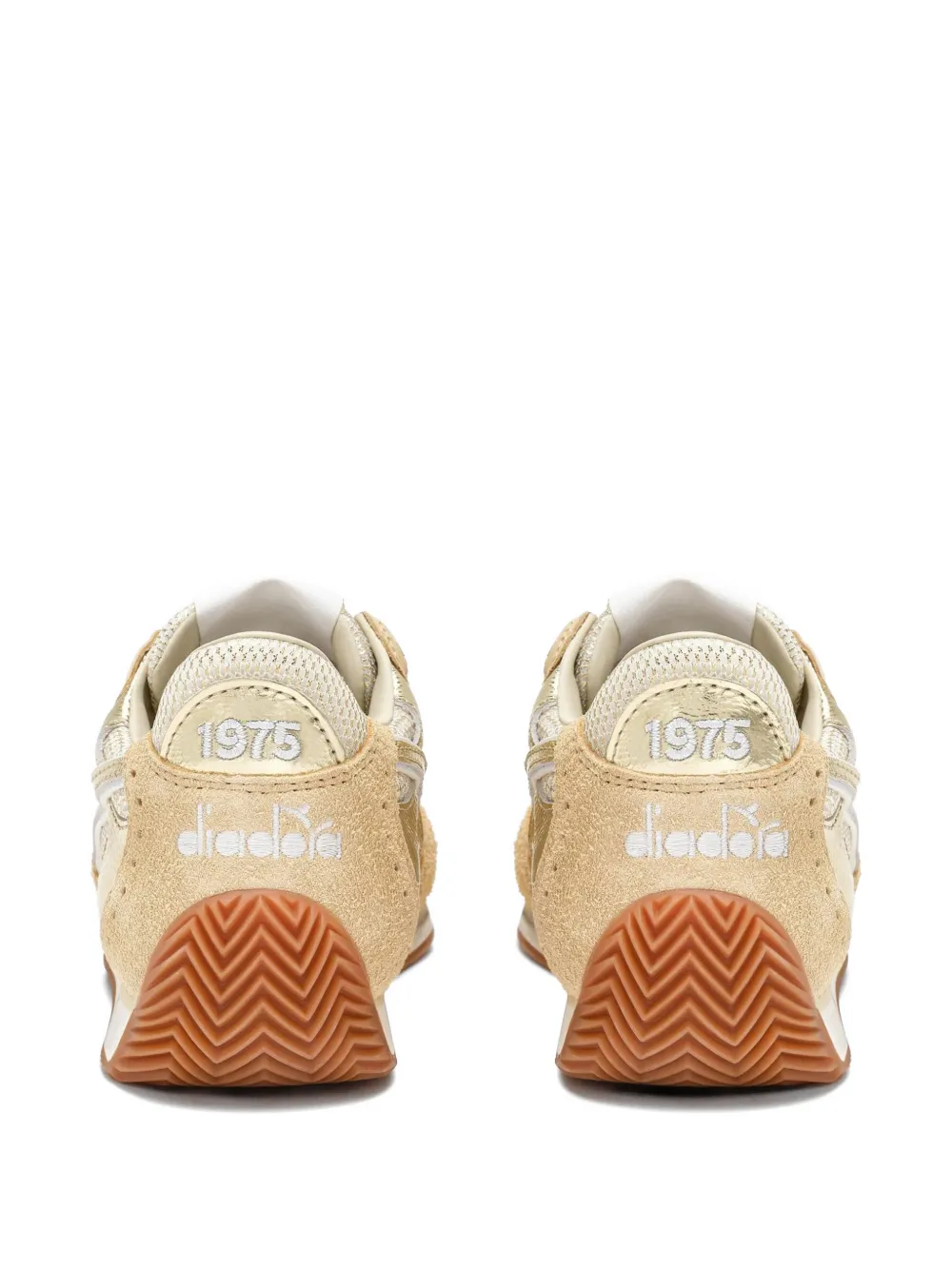 Diadora Heritage Equipe Revenge Iride sneakers met vlakken Goud