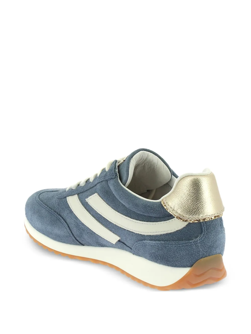 NERO GIARDINI Suède sneakers Blauw